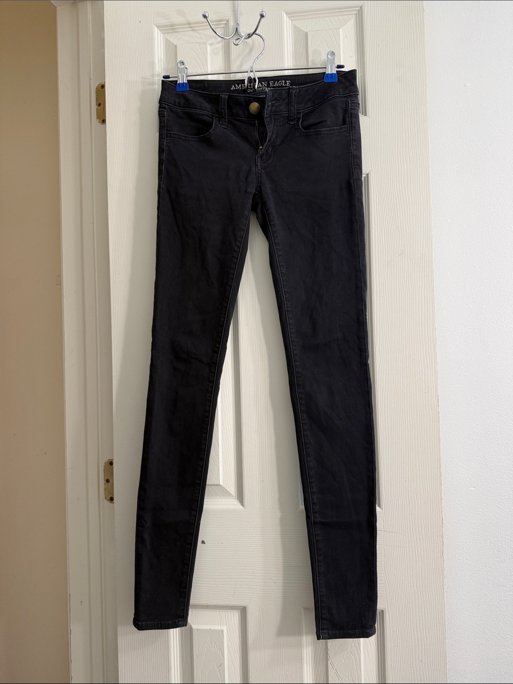 American Eagle Outfitters Black High-Stretch Jeans